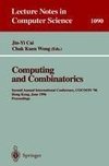 Computing and Combinatorics