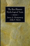 The Ras Shamra Mythological Texts