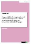 Bürgerschaftliche Partizipation in Local Governance-Arrangements vor dem Hintergrund sich verändernder kommunaler Rahmenbedingungen