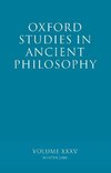 Oxford Studies in Ancient Philosophy