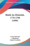 Briefe An Dieterich, 1770-1798 (1898)