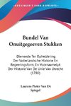 Bundel Van Onuitgegeeven Stukken