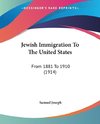 Jewish Immigration To The United States