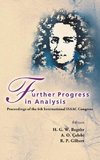 FURTHER PROGRESS IN ANALYSIS - PROCEEDINGS OF THE 6TH INTERNATIONAL ISAAC CONGRESS