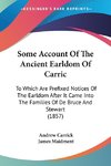 Some Account Of The Ancient Earldom Of Carric