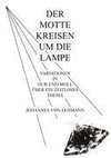 Der Motte Kreisen um die Lampe