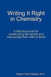 Writing It Right in Chemistry - A Little Blue Book