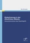 Globalisierung in der öffentlichen Debatte