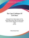 The Cape Catalogue Of 1159 Stars