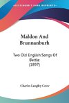 Maldon And Brunnanburh