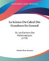 La Science Du Calcul Des Grandeurs En General