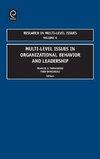 Multi-Level Issues in Organizational Behavior and Leadership