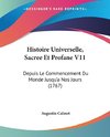 Histoire Universelle, Sacree Et Profane V11