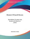 Memoir Of Jacob Harsen