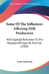 Some Of The Influences Affecting Milk Production