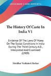 The History Of Caste In India V1