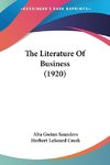 The Literature Of Business (1920)