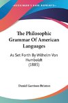 The Philosophic Grammar Of American Languages