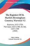 The Registers Of St. Martin's Birmingham Country, Warwick V2