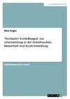 'Normative Vorstellungen' zur Arbeitsteilung in der Erwerbsarbeit, Hausarbeit und Kindererziehung