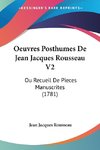 Oeuvres Posthumes De Jean Jacques Rousseau V2