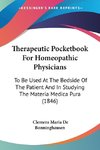 Therapeutic Pocketbook For Homeopathic Physicians