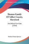 Thomas Family Of Talbot County, Maryland