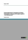 Leistungsbezogene Vergütung auf Basis individueller Leistung und Gruppenergebnis - ein Widerspruch?