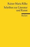 Schriften zur Literatur und Kunst