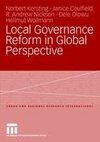 Local Governance Reform in Global Perspective