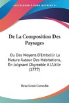 De La Composition Des Paysages