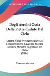 Degli Aeroliti Ossia Delle Pietre Cadute Dal Cielo