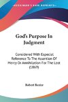 God's Purpose In Judgment