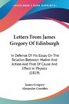 Letters From James Gregory Of Edinburgh