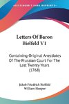 Letters Of Baron Bielfeld V1