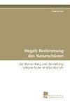 Hegels Bestimmung des Naturschönen