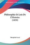 Philosophie Et Lois De L'Histoire (1839)