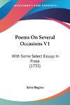 Poems On Several Occasions V1