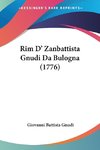 Rim D' Zanbattista Gnudi Da Bulogna (1776)