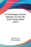 St. Petersburger Taschen-Kalender Auf Das Jahr Nach Christi Geburt (1815)