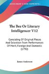 The Bee Or Literary Intelligencer V12