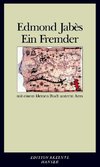 Jabès, E: Fremder mit einem kleinen Buch