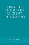 Oxford Studies in Ancient Philosophy XXXII