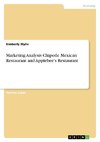 Marketing Analysis Chipotle Mexican Restaurant and Applebee's Restaurant