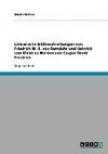 Literarische Bildbeschreibungen von Friedrich W. B. von Ramdohr und Heinrich von Kleist zu Werken von Caspar David Friedrich