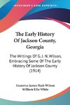 The Early History Of Jackson County, Georgia