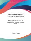 Philadelphia Medical Times V19, 1888-1889