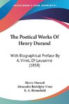 The Poetical Works Of Henry Durand