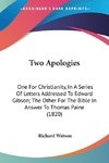 Two Apologies