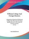 Williams College And Foreign Missions